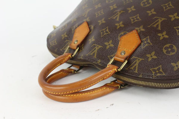 Louis Vuitton LV Monogram Alma PM Handbag Browns Canvas Bag