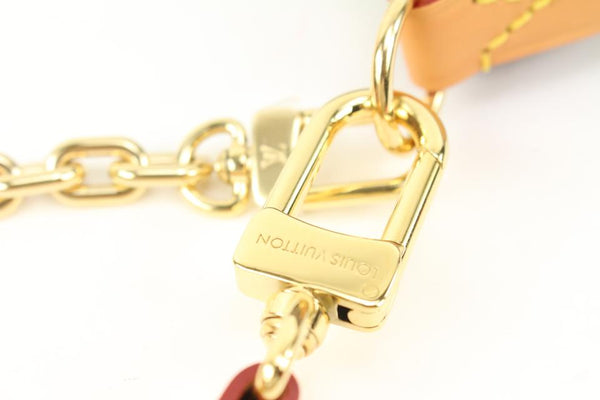 gold lv purse strap extender