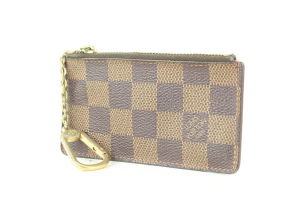 *BRAND NEW - AUTHENTIC* LOUIS VUITTON Key Pouch Cles Damier Ebene N62658 NWT