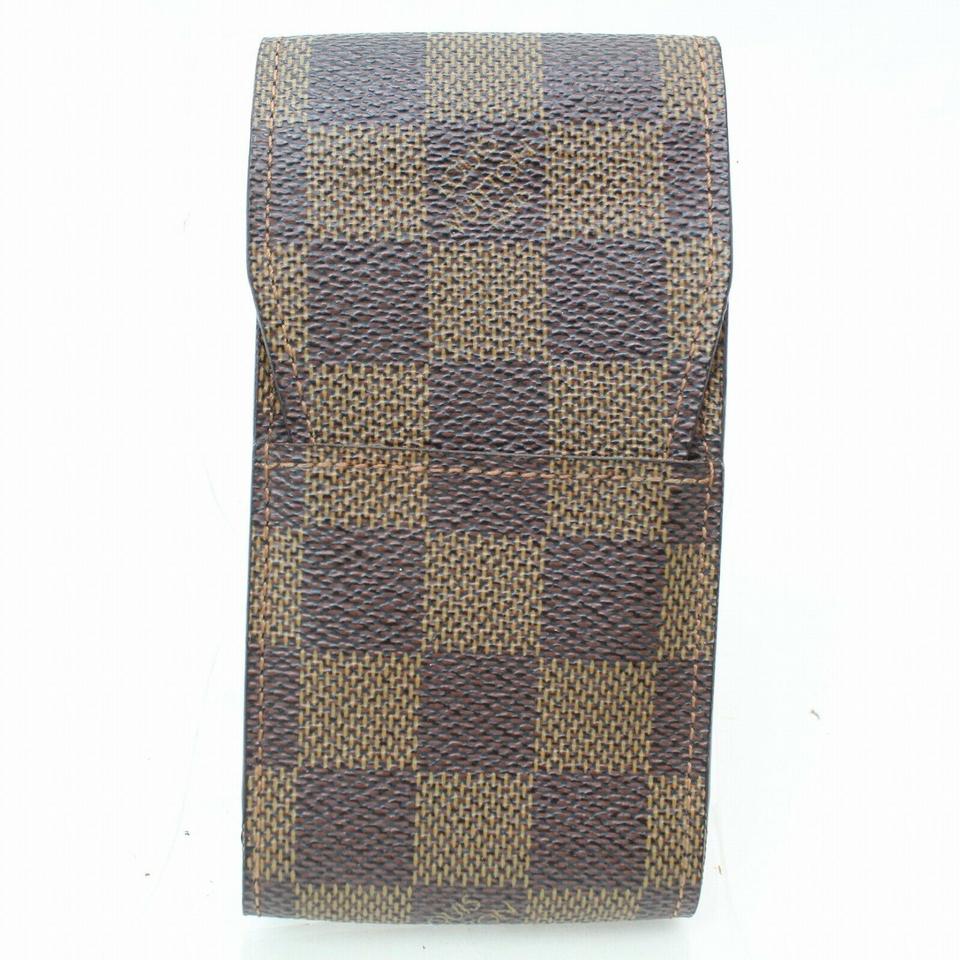 Louis Vuitton Damier Ebene Cigarette Case Etui Pouch 871513 Louis Vuitton Damier Ebene Cigarette Case Etui Pouch 871513