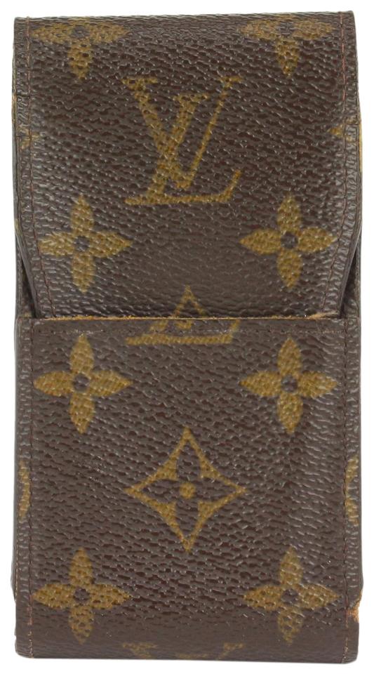 Louis Vuitton Monogram Cigarette Case Mobile Phone Pouch Etui 253lvs719 Louis Vuitton Monogram Cigarette Case Mobile Phone Pouch Etui 253lvs719