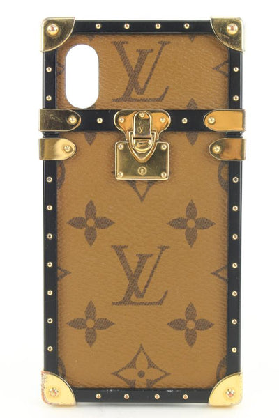 Louis Vuitton Monogram Eye Trunk iPhone X/Xs Case - Brown Technology,  Accessories - LOU791323