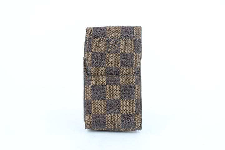 Louis Vuitton Damier Ebene Mobile Etui Cigarette or Phone Case 12lz1002 Louis Vuitton Damier Ebene Mobile Etui Cigarette or Phone Case 12lz1002