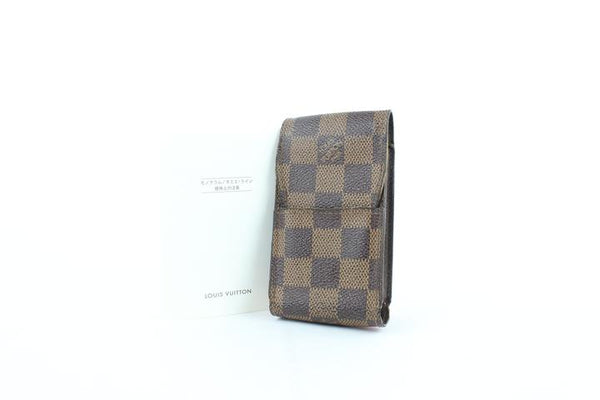 Louis Vuitton Damier Ebene Mobile Etui Cigarette or Phone Case 12lz100 –  Bagriculture