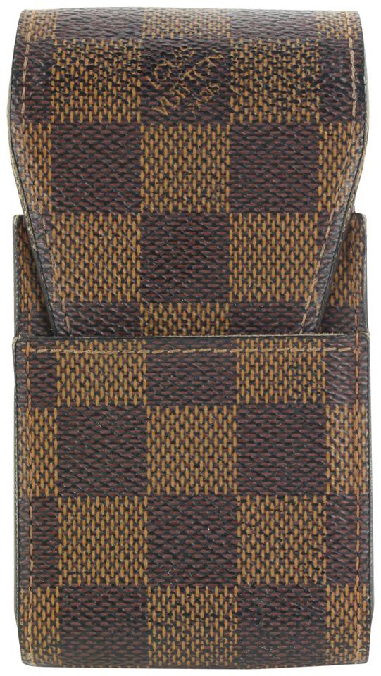 Louis Vuitton Damier Ebene Mobile Etui Phone Case Cigarette Holder 416lv528 Louis Vuitton Damier Ebene Mobile Etui Phone Case Cigarette Holder 416lv528