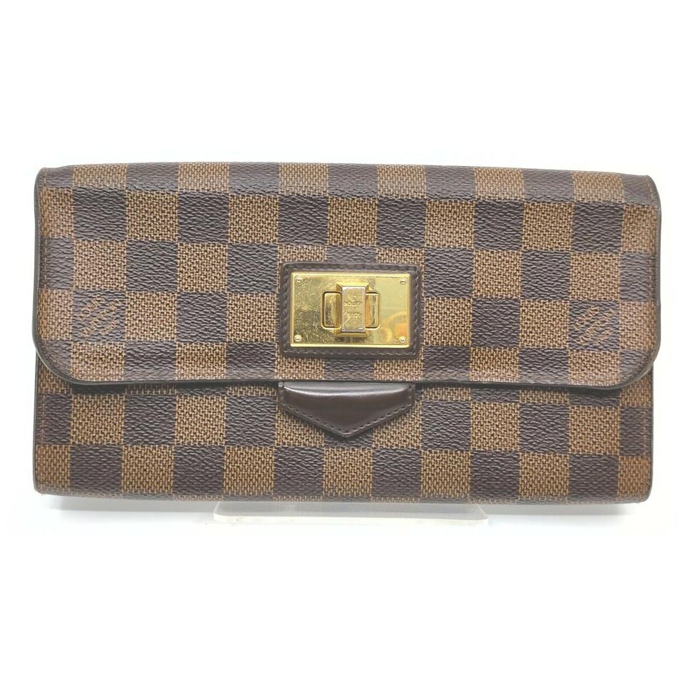 Louis Vuitton Damir Ebene Portefeuille Roseberry Wallet Long Flap 862350 Louis Vuitton Damir Ebene Portefeuille Roseberry Wallet Long Flap 862350