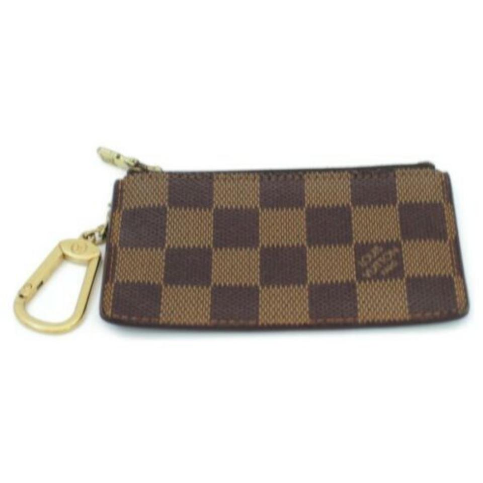 Louis Vuitton Impossible Ultra Rare 1st Damier Ebene Pochette Cles Key Pouch 872919 Louis Vuitton Impossible Ultra Rare 1st Damier Ebene Pochette Cles Key Pouch 872919