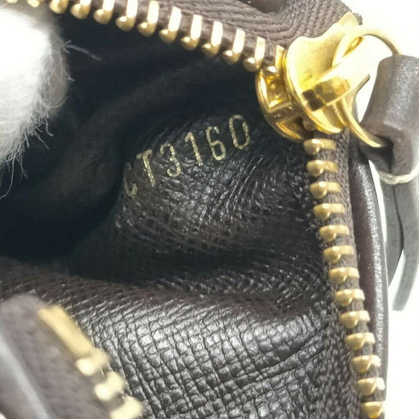Louis Vuitton Brown Resin Monogram Mini Lin Key Holder and Bag