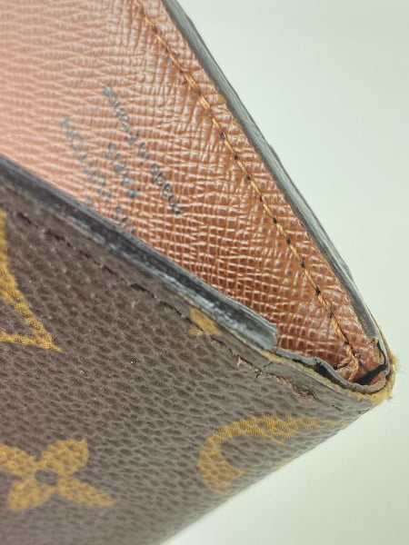 Louis Vuitton Monogram Card Holder Wallet case 15lv519