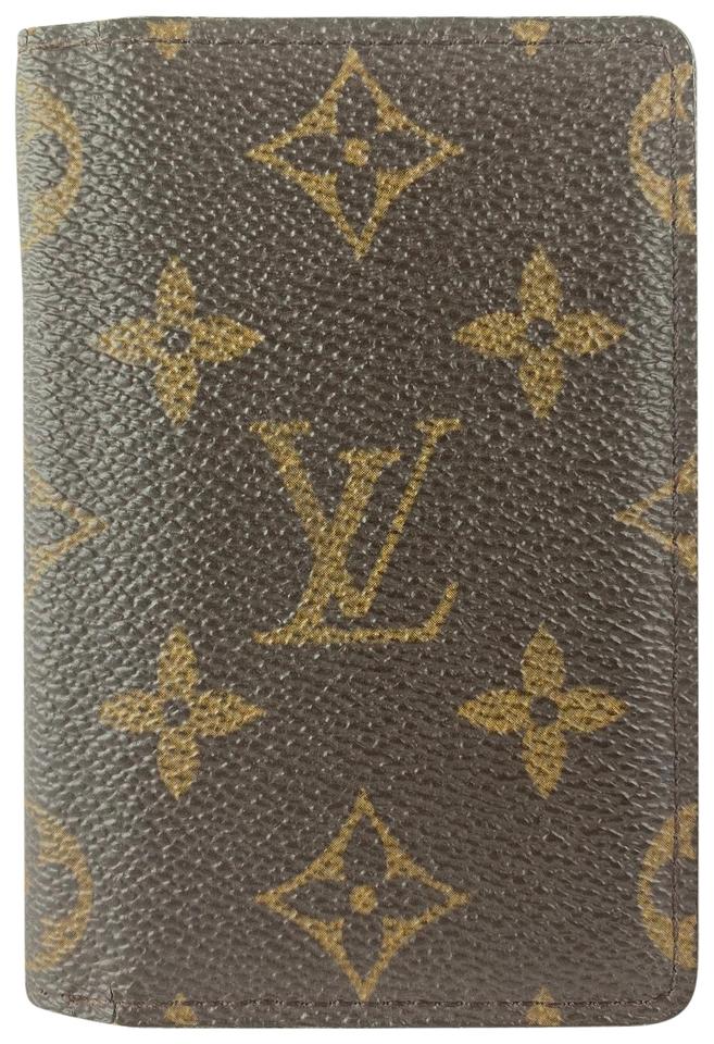 Louis Vuitton Monogram Card Holder Cartes Case 15lva1116 Louis Vuitton Monogram Card Holder Cartes Case 15lva1116
