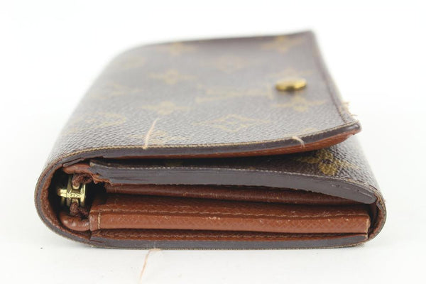 Louis Vuitton Monogram Bifold Compact Snap Wallet