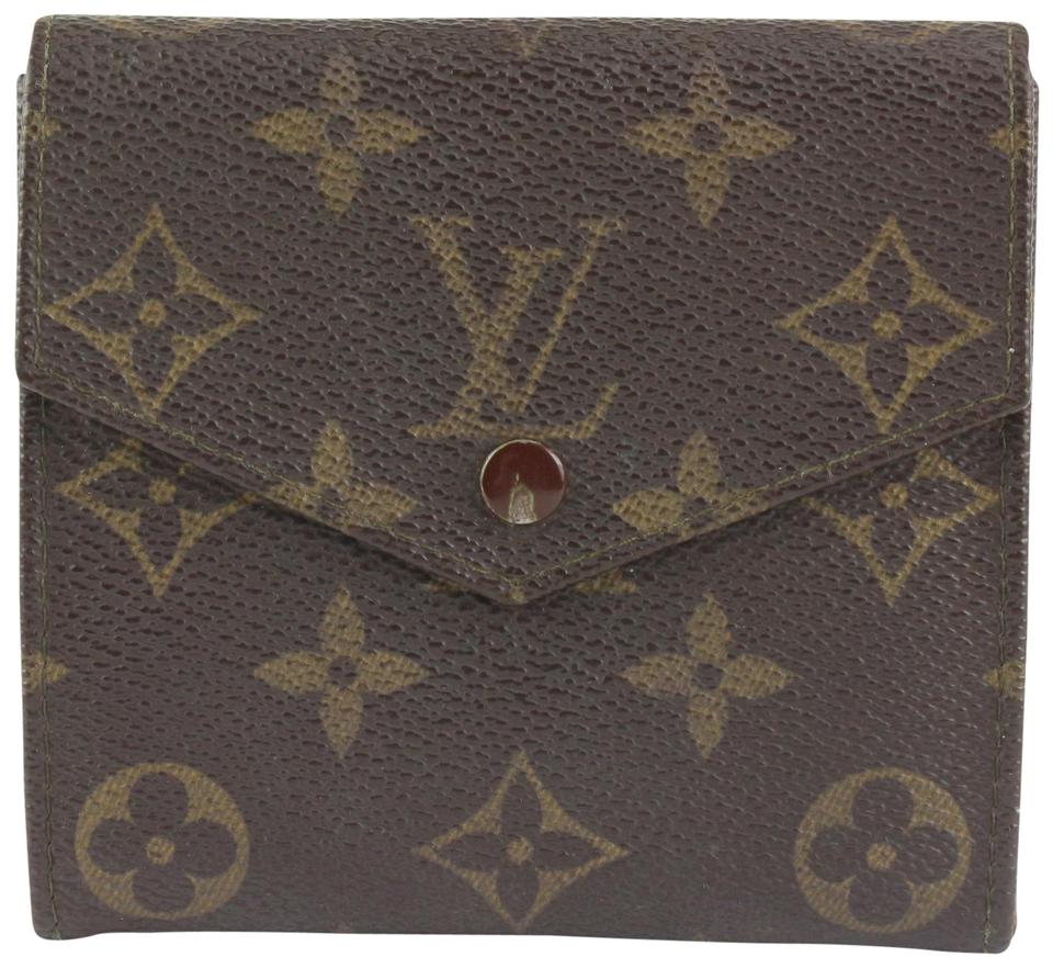 Louis Vuitton Monogram Elise Compact Wallet 0LV118 Louis Vuitton Monogram Elise Compact Wallet 0LV118