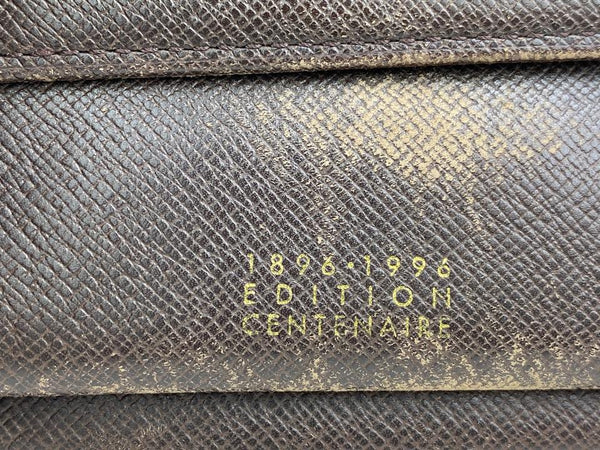 Louis Vuitton Rare Centenaire Edition Damier Ebene Bifold Multiple Wal –  Bagriculture