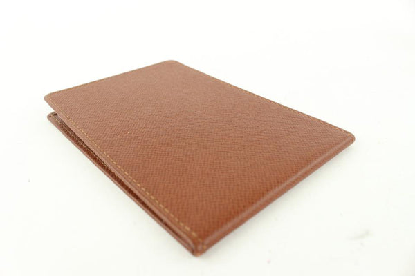 Louis Vuitton Brown Taiga Leather Card Holder ID Wallet case 511lvs68 –  Bagriculture