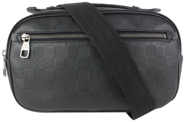 Louis Vuitton Damier Infini Ambler Belt Bag - Blue Waist Bags, Handbags -  LOU805448