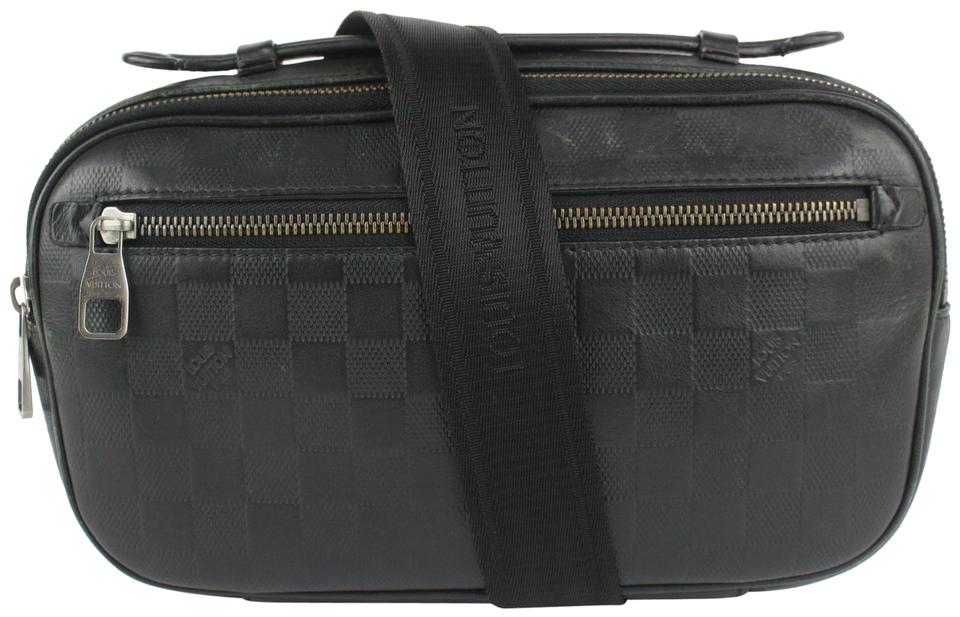 Louis Vuitton Black Damier Infini Leather Ambler Bum Bag Waist Fanny Pack 108lv19 Louis Vuitton Black Damier Infini Leather Ambler Bum Bag Waist Fanny Pack 108lv19