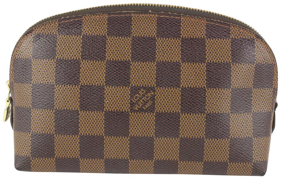 Louis Vuitton Damier Ebene Cosmetic Pouch Demi Ronde 12L415V Louis Vuitton Damier Ebene Cosmetic Pouch Demi Ronde 12L415V
