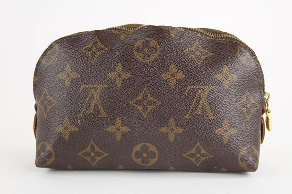 Louis Vuitton Monogram Demi Ronde Cosmetic Pouch Make Up Case