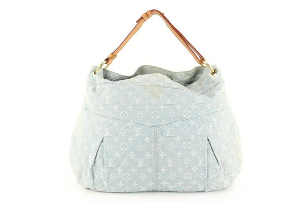 Louis Vuitton Denim Daily GM - Blue Shoulder Bags, Handbags - LOU31683
