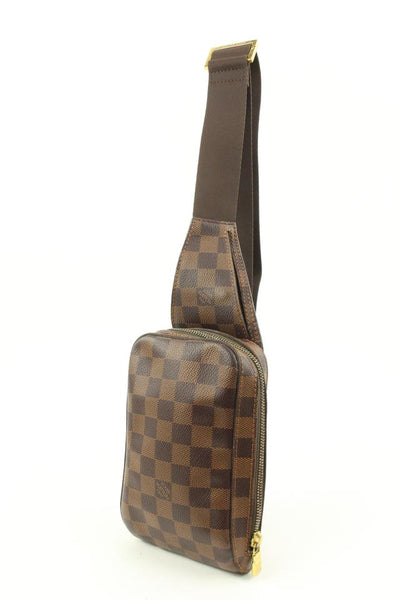 Louis Vuitton Crossbody Purse with Braided Handle, Lumina Gem