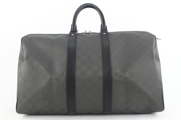 Louis Vuitton Keepall 45 Carbon Fiber Carbone Travel Bag
