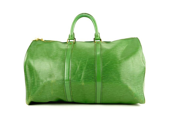 Louis Vuitton Borneo Green Epi Leather Randonnee Backpack GM Louis