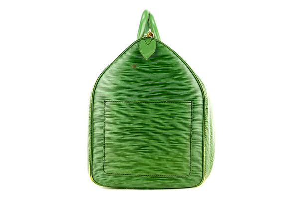 Louis Vuitton Borneo Green Keepall 45 Bag w/ A.P Initials – The Closet