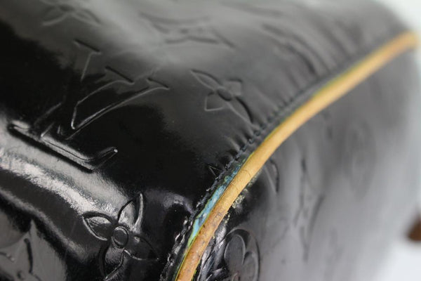 Louis Vuitton Green Monogram Vernis Mercer Keepall Duffle Bag