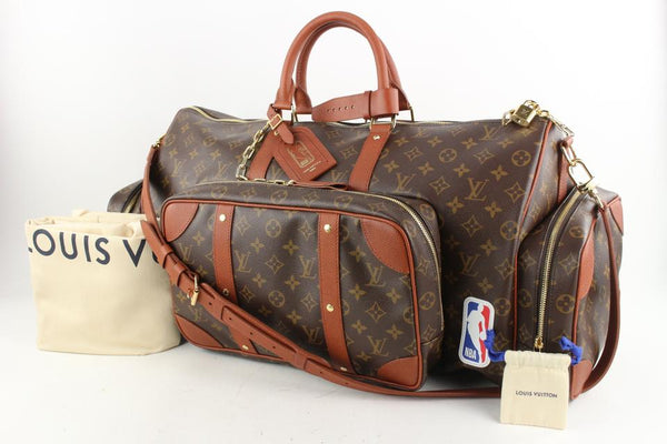 Louis Vuitton x NBA Monogram Canvas Basketball Keepall 55 Bag Louis Vuitton