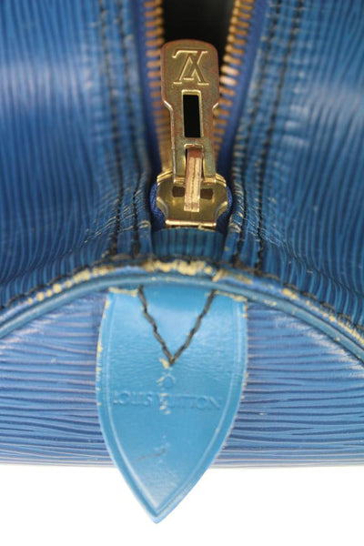 Louis Vuitton, Other, Louis Vuitton Blue Epi Keepall 45 Duffle Bag