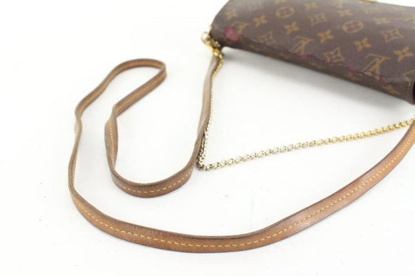 Louis Vuitton Monogram Favorite MM 2way Crossbody Flap Bag 9lvs421