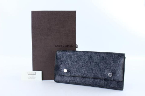 Louis Vuitton, Bags, Lv Damier Graphite Portefeuille Modulable Wallet