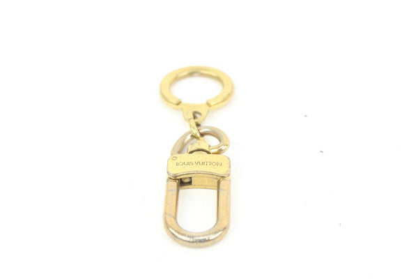 Louis Vuitton Bolt Extender and Key Ring - Gold Keychains