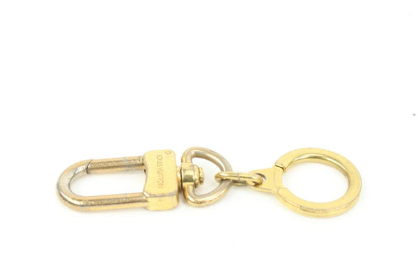 LOUIS VUITTON Pochette Extender Key Ring Chain Gold 86817