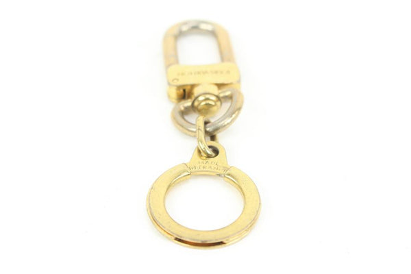 LOUIS VUITTON Pochette Extender Key Ring Chain Gold 784594