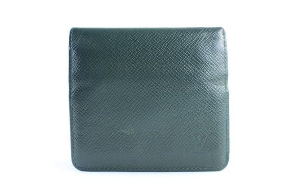 Louis Vuitton, a 'Parana Toiletry Bag 26' and a green Taiga wallet