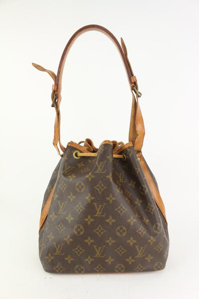 Louis Vuitton Black Epi Leather Noir Petit Noe Drawstring Bucket Hobo Bag  ref.340608 - Joli Closet