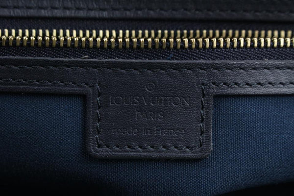 Louis Vuitton Josephine Blue Canvas Handbag (Pre-Owned)