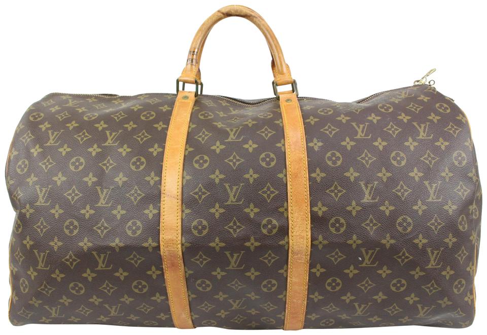 Louis Vuitton Monogram Keepall 60 Boston Duffle Travel 29lk427s Louis Vuitton Monogram Keepall 60 Boston Duffle Travel 29lk427s
