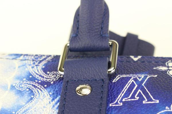 Louis Vuitton Bandana City Keepall Bag Crossbody M20555 Blue