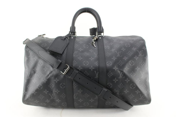 Louis Vuitton Reverse Monogram Bandoulière Shoulder Strap - Black Bag  Accessories, Accessories - LOU791110