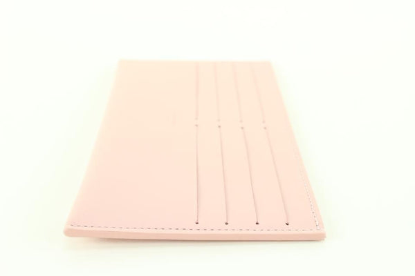 pink lv card holder