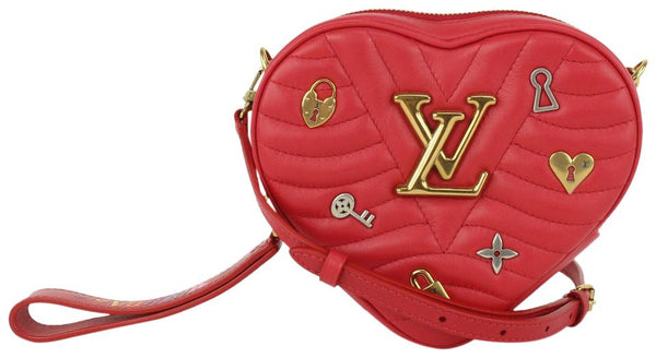 New wave leather crossbody bag Louis Vuitton Red in Leather - 32740946