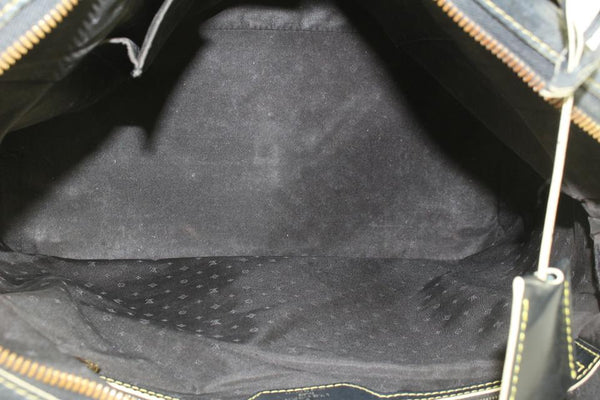 Louis Vuitton Black Suhali Leather Lockit GM Dome Bag 2lv1020
