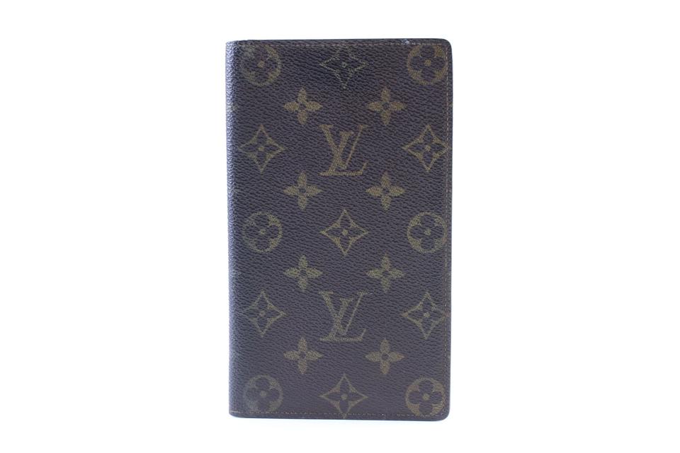 Louis Vuitton Monogram Long Bifold Check Wallet 226403 Louis Vuitton Monogram Long Bifold Check Wallet 226403