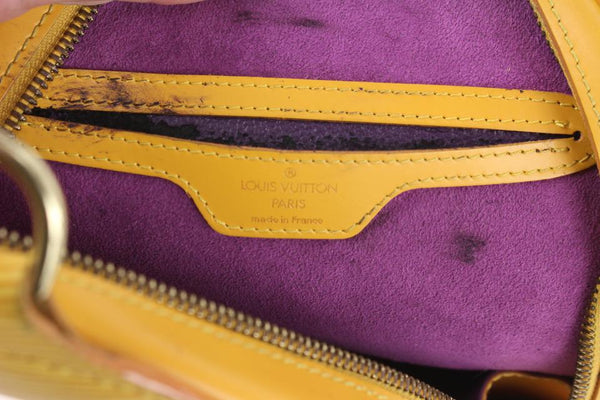 one dayLouis Vuitton Tassel Yellow Epi Leather Mabillon