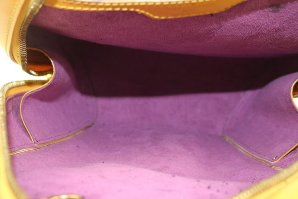 Louis Vuitton Mabillon Castillian 870659 Yellow Epi Leather Backpack, Louis Vuitton