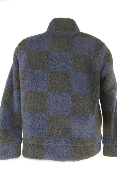 Damier Wool Zip-Through Cardigan - Men - Ready-to-Wear