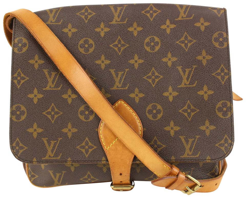 Louis Vuitton Monogram Cult Sierre Cartouchiere GM Crossbody Bag 915lv67 Louis Vuitton Monogram Cult Sierre Cartouchiere GM Crossbody Bag 915lv67