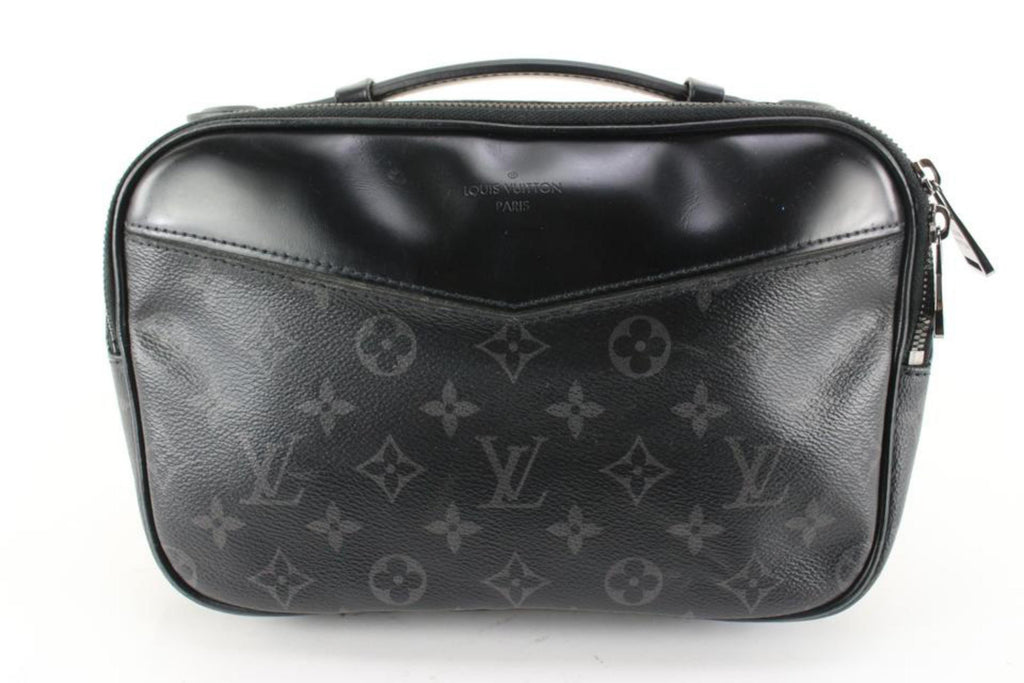 Louis Vuitton Black Monogram Eclipse Explorer 96lk411s Louis Vuitton Black Monogram Eclipse Explorer 96lk411s